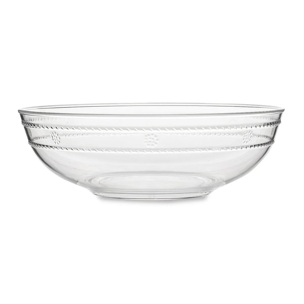 Juliska Isabella Acrylic Clear 13" Serving Bowl