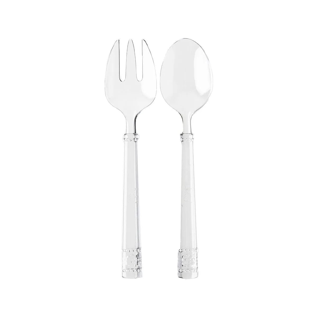Juliska Isabella Acrylic Clear Salad Servers