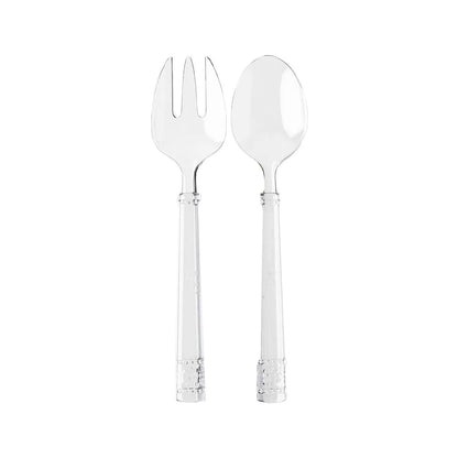 Juliska Isabella Acrylic Clear Salad Servers