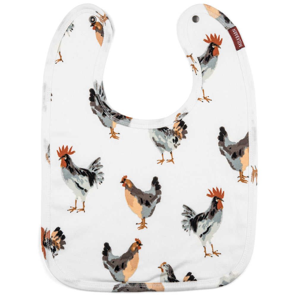 Milkbarn Traditional Bib - Chicken (Organic)