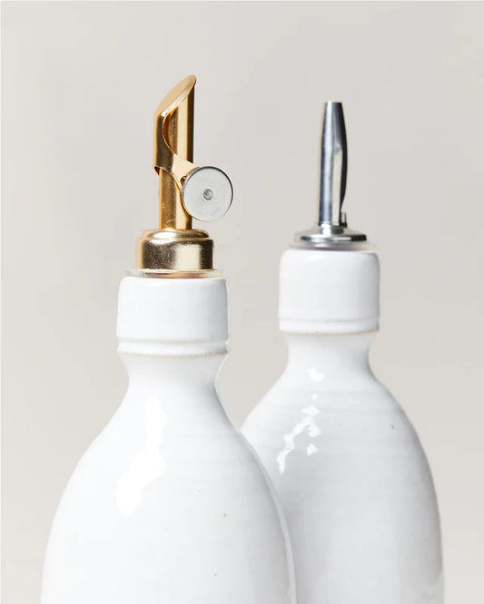 Farmhouse Pottery Modern Bottle Pourers Gold