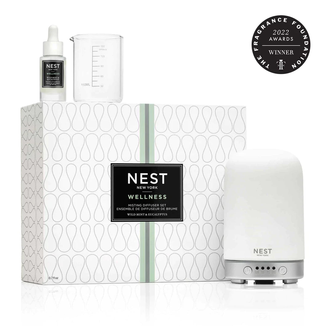 Wild Mint & Eucalyptus Misting Diffuser Set