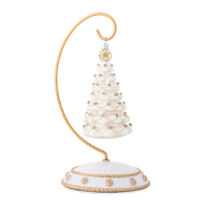 Juliska Berry & Thread Silver/Gold Tree Glass Ornament