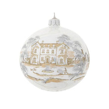 Load image into Gallery viewer, Country Estate Gold &amp; Silver Glass Ball Ornament, 2021 (Limited Edition) - Juliska