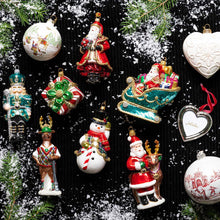 Load image into Gallery viewer, Reindeer Games Comet the Reindeer Glass Ornament - Juliska