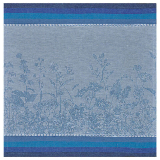 Set of 4 Jacquard Francais Instant Bucolique Blue Napkin