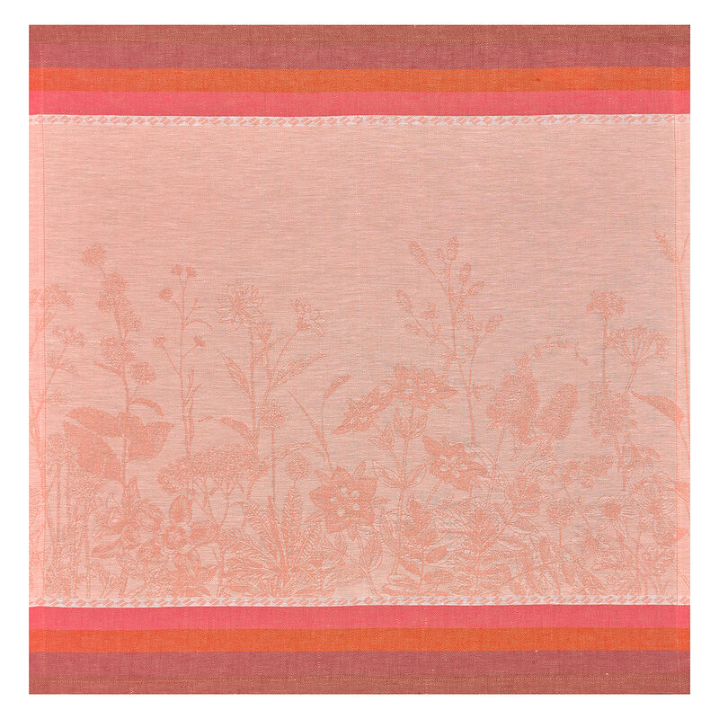 Set of 4 Jacquard Francais Instant Bucolique Pink Napkin