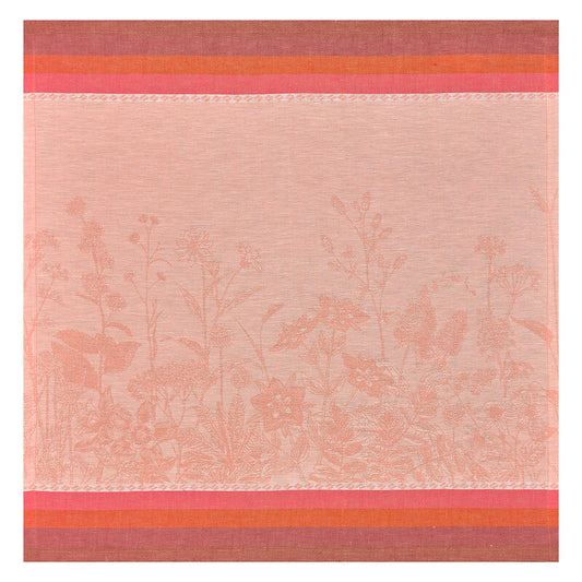 Set of 4 Jacquard Francais Instant Bucolique Pink Napkin