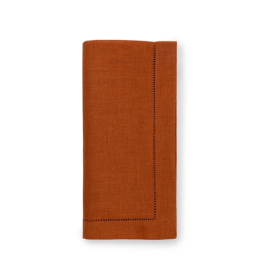 Linen Dinner Napkins 20" x 20" Paprika (Set of 4)