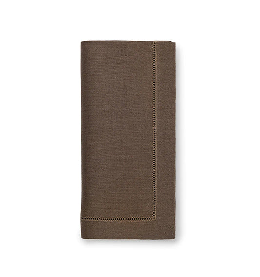 Sferra Linen Dinner Napkins 20" x 20" Walnut (Set of 4)