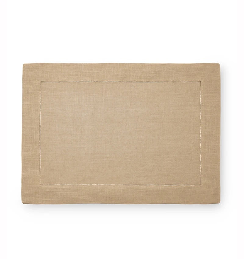 Linen Placemats 14" x 20" Sand (Set of 4)