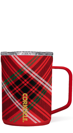 Corkcicle Highland Plaid Mug 16 oz.