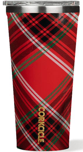 Corkcicle Highland Plaid Tumbler 16oz.