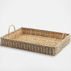 Juliska Provence Rattan Rectangle Tray