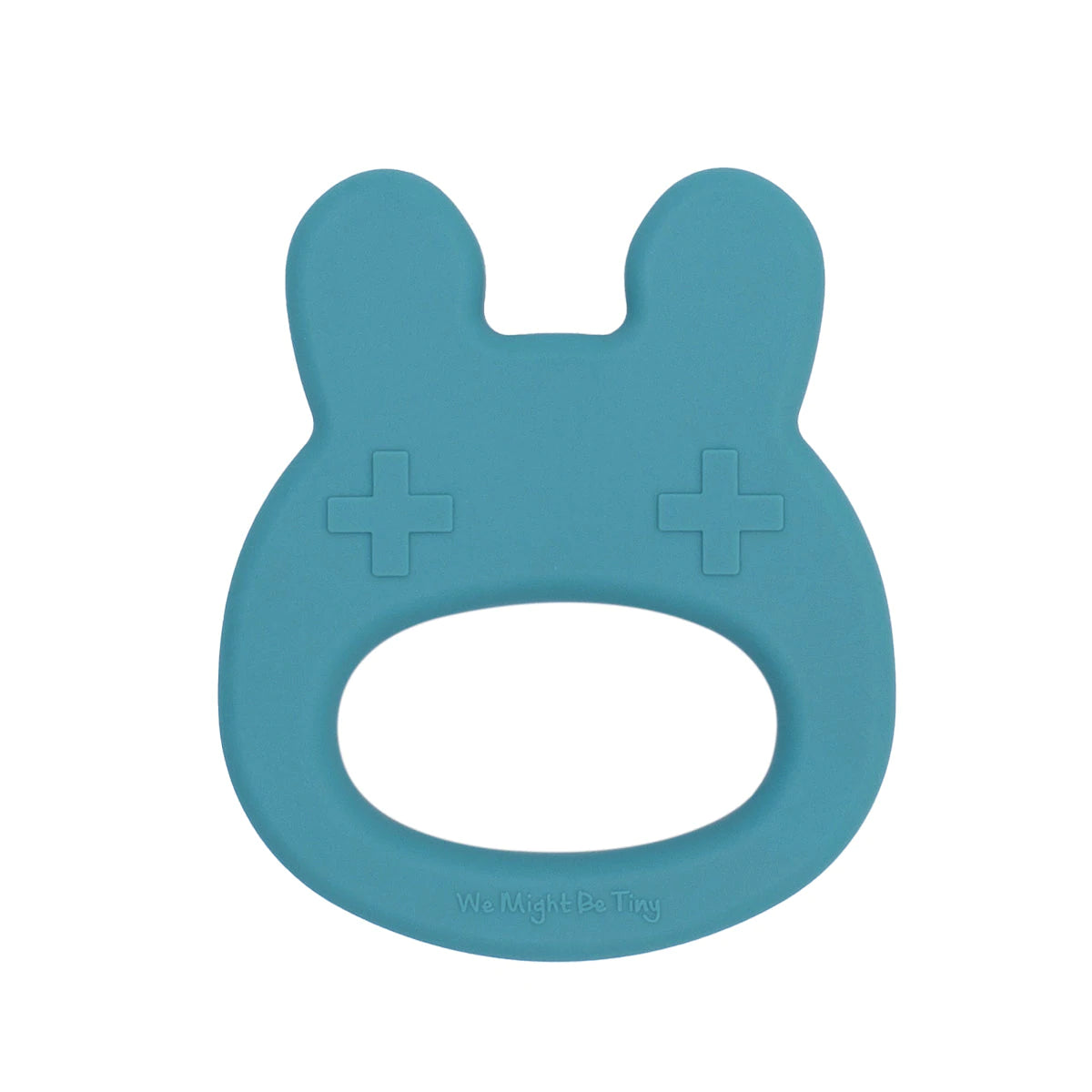 Baby Silicone Bunny Teether Blue Dusk
