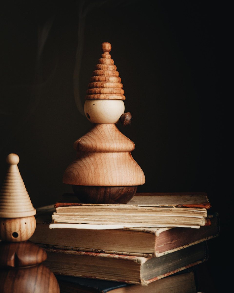 Farmhouse Pottery Crafted Woodland Smoker - Frida