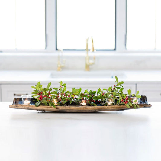 Pappy Van Winkle Bourbon Barrel Stave Bowl