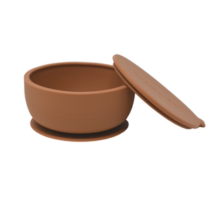 Baby Silicone Suction Bowl Terracotta