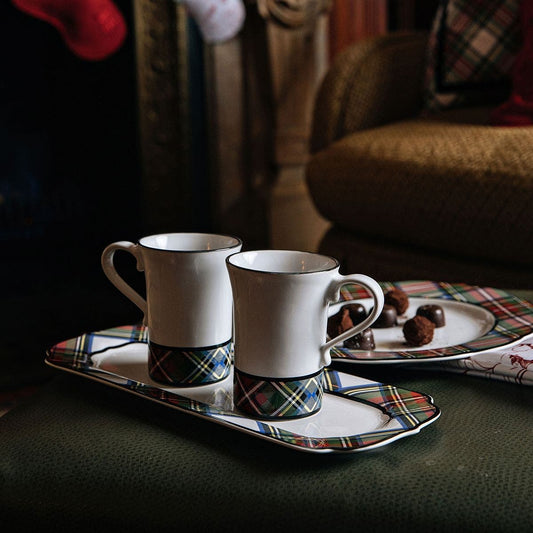 Juliska Stewart Tartan Mug