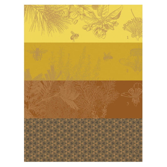 Le Jacquard Francais Miel De Fleurs Orange Tea Towel