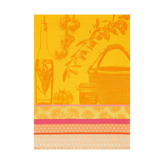 Le Jacquard Francais Saveurs De Provence Lemon Tea Towel