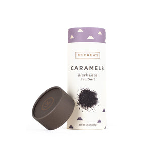 McCrea's Hand Crafted Black Lava Sea Salt Caramels